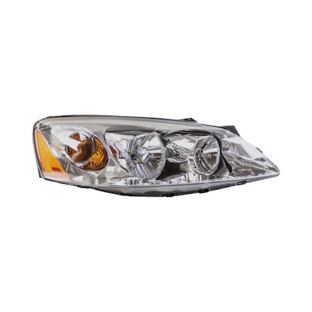 Tyc 20-6677-00 Right Handle Replacement Headlight for 2005-2010 Pontiac G6 TYC20-6677-00